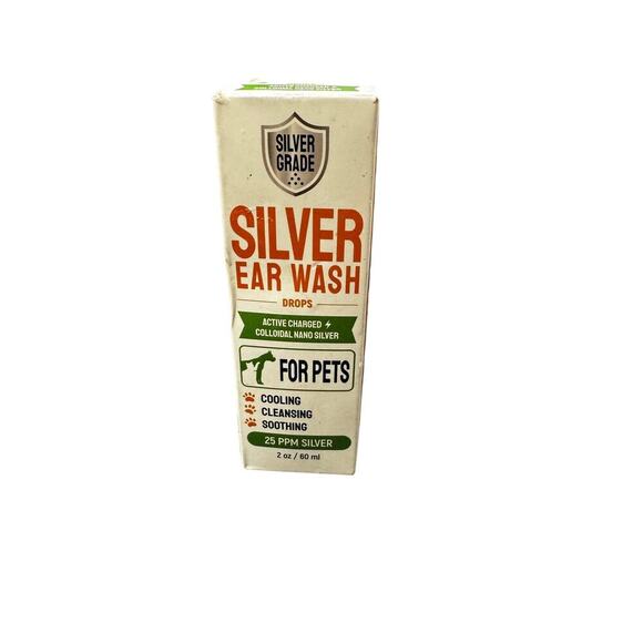Silver Grade Other - NWT Silver Grade Ear Wash Drops For Pets 2oz
